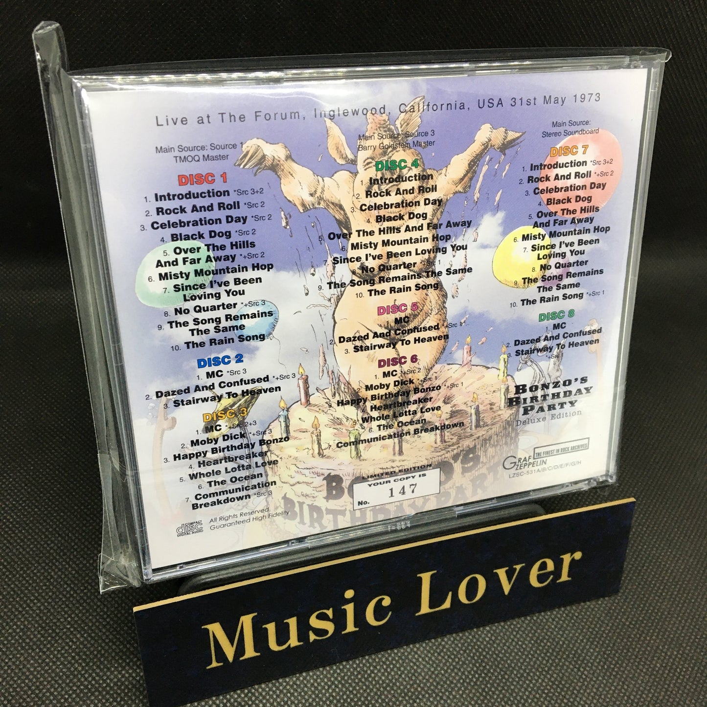LED ZEPPELIN / BONZO'S BIRTHDAY PARTY Deluxe Edition (8CD)