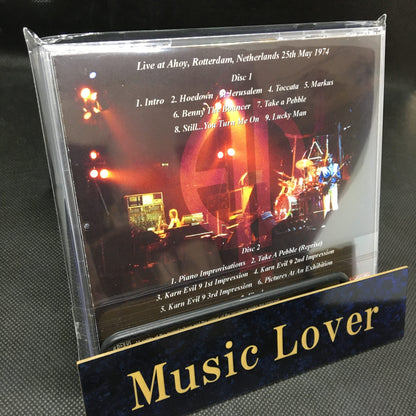 EMERSON, LAKE & PALMER / ROTTERDAM 1974 (2CDR)