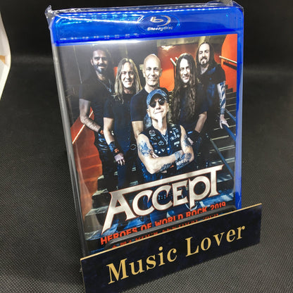 ACCEPT / HEROES OF WORLD ROCK 2019 + M3 ROCK FESTIVAL 2021 (2BDR) PRO shot Blu-ray