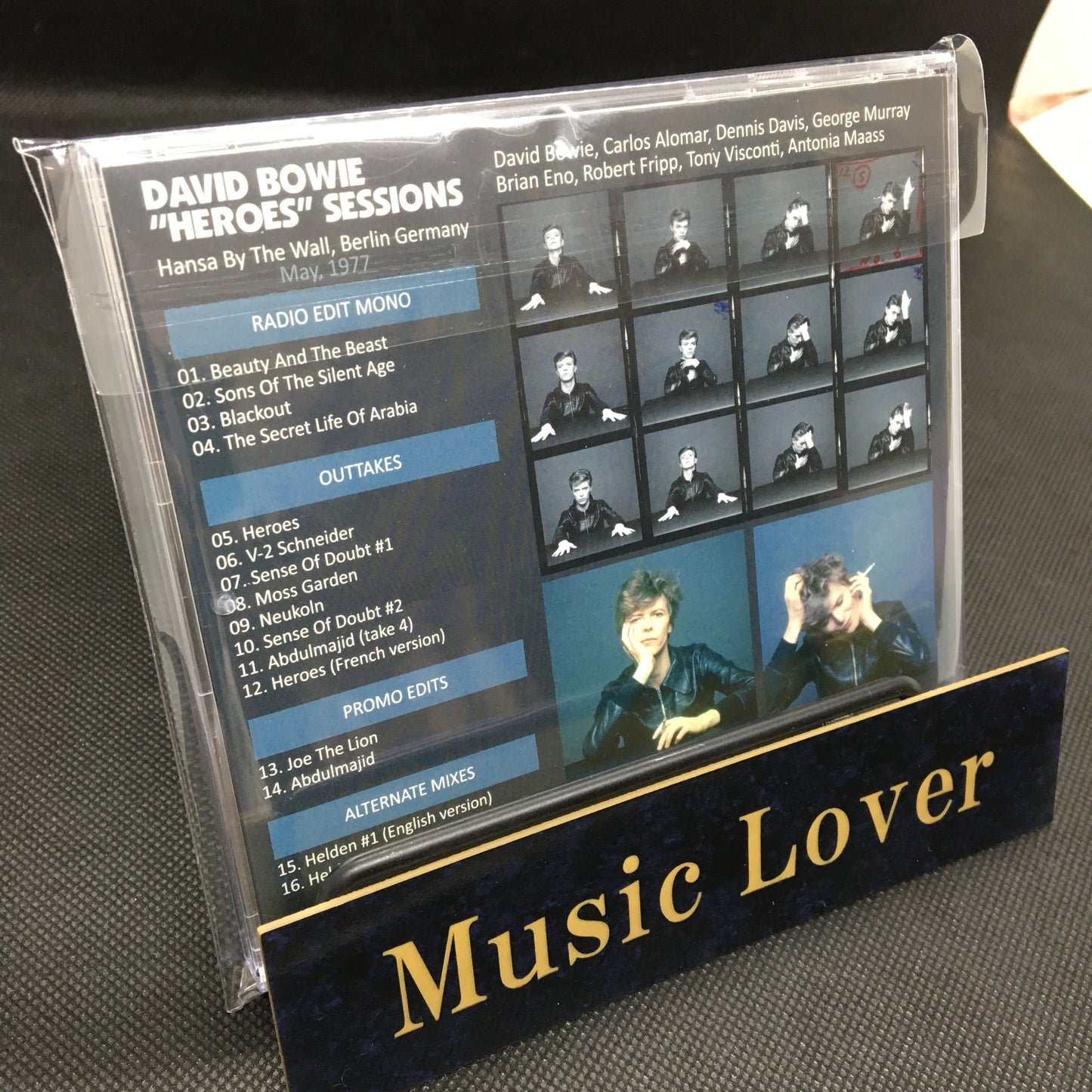 DAVID BOWIE / "HEROES" SESSIONS 【1CD】