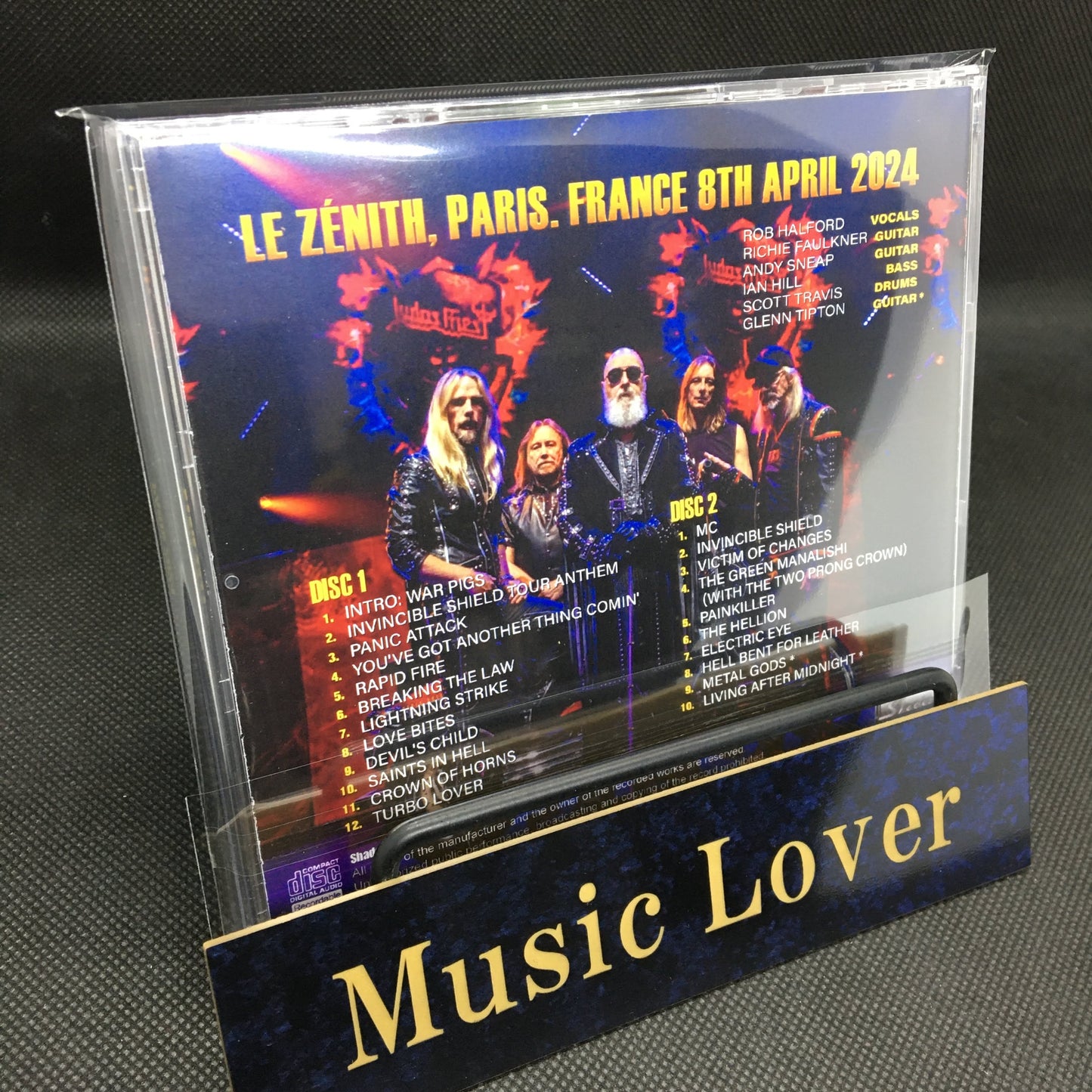 JUDAS PRIEST / PARIS 2024 IEM/AUD MATRIX (2CDR)