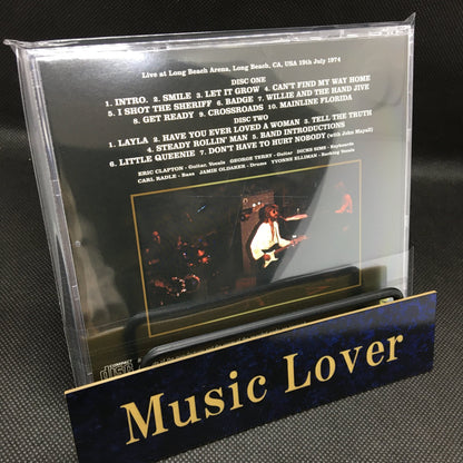 ERIC CLAPTON / LONG BEACH 1974 1ST NIGHT FLAT TRANSFER FROM MULTITRACK TAPES (2CD)