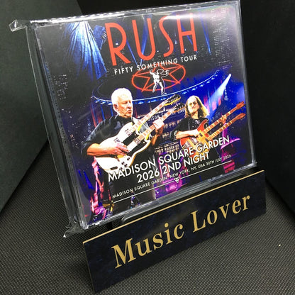 RUSH / MADISON SQUARE GARDEN 2026 2ND NIGHT (3CDR+2DVDR)
