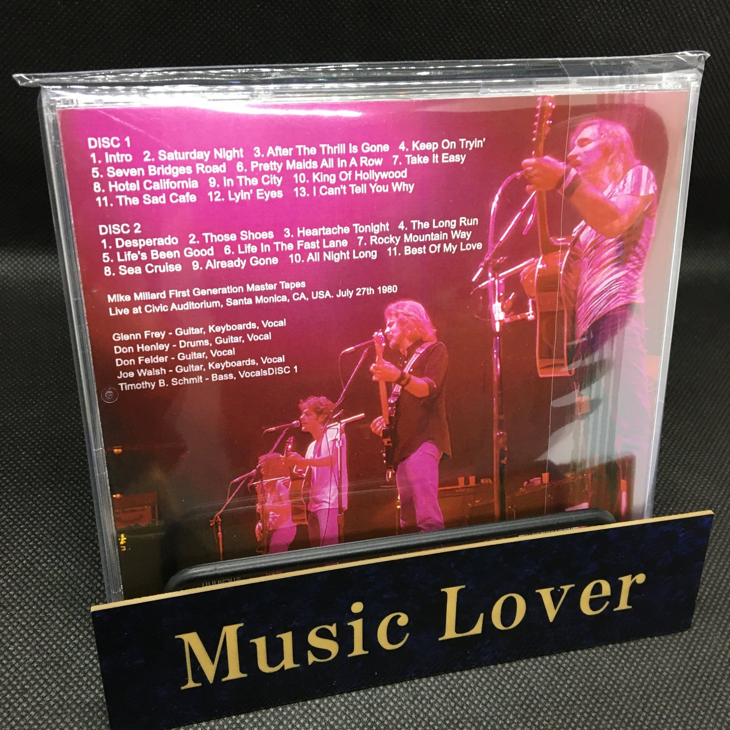 EAGLES / SANTA MONICA 1980 1ST NIGHT (2CDR)