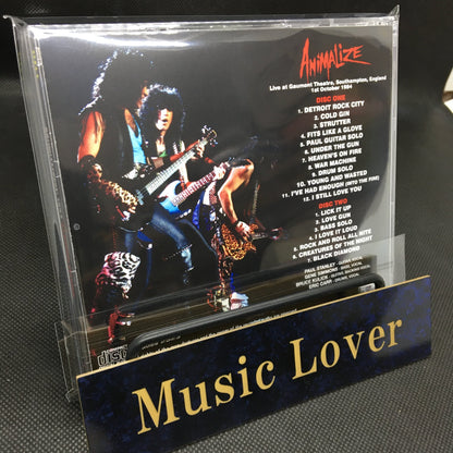 KISS / SOUTHAMPTON 1984 CASSETTE MASTER (2CDR)