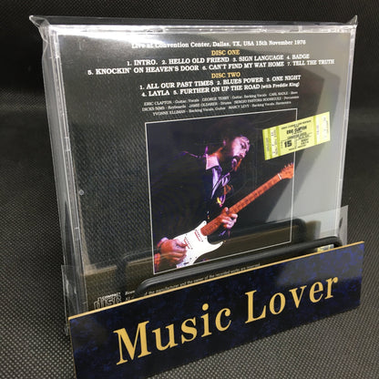 ERIC CLAPTON / DALLAS 1976 SOUNDBOARD (2CD)