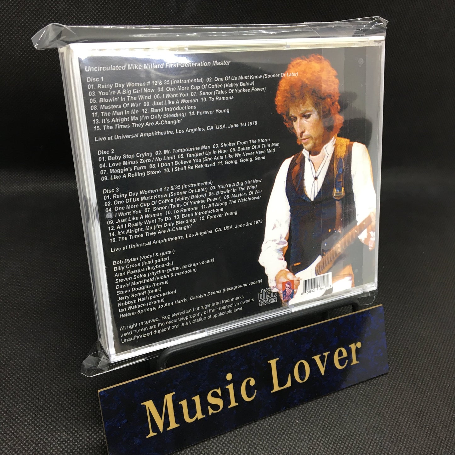 BOB DYLAN / Los Angeles 1978 (3CDR)