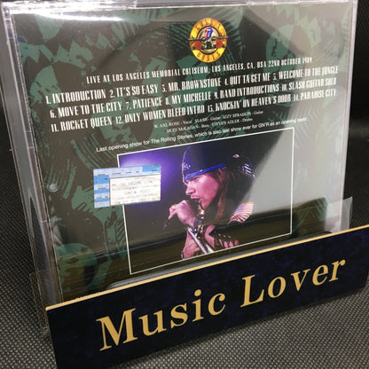 GUNS N' ROSES / LOS ANGELES COLISEUM 1989 THE LAST NIGHT MIKE MILLARD MASTER TAPES (1CD)