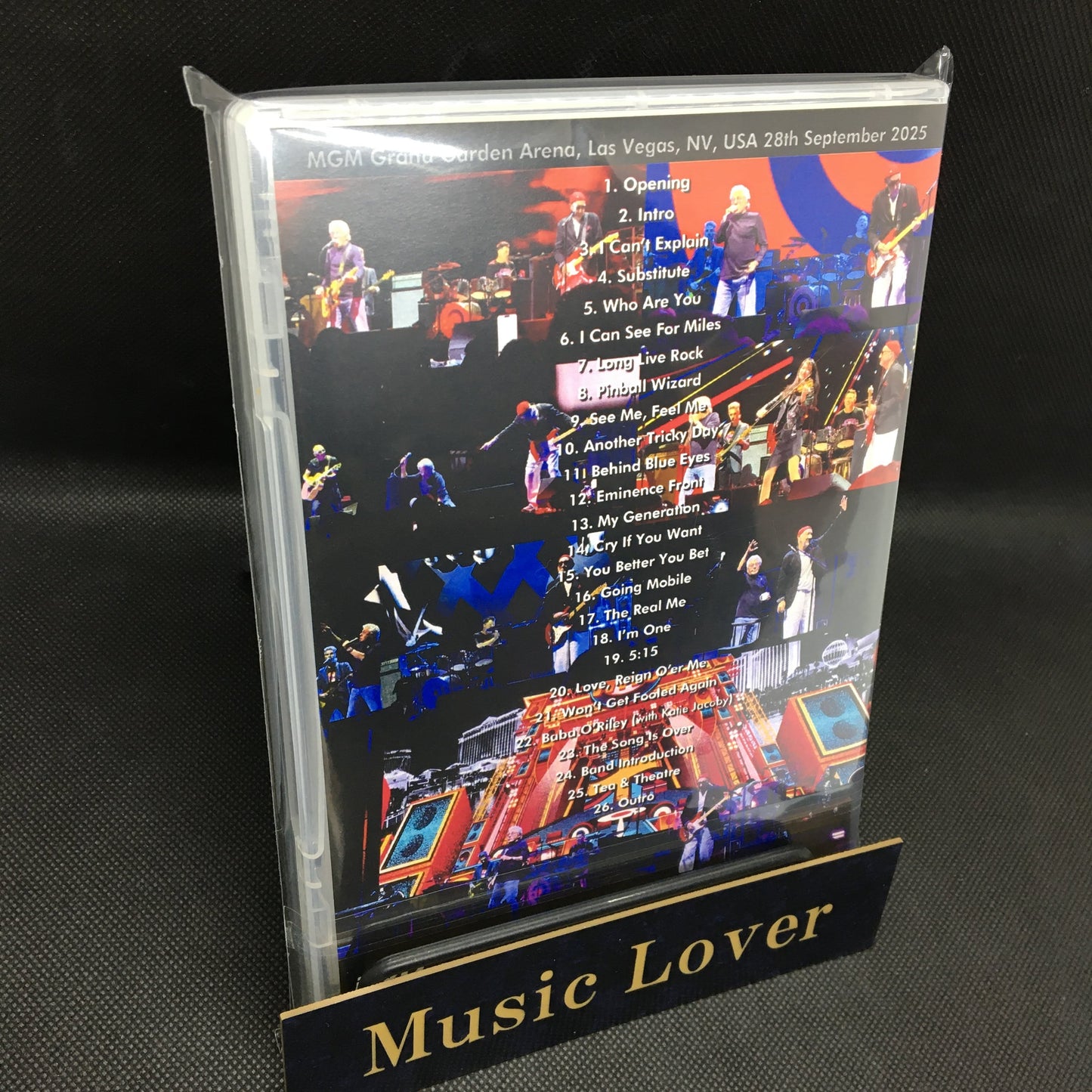 THE WHO / LAS VEGAS 2025 (1DVDR)