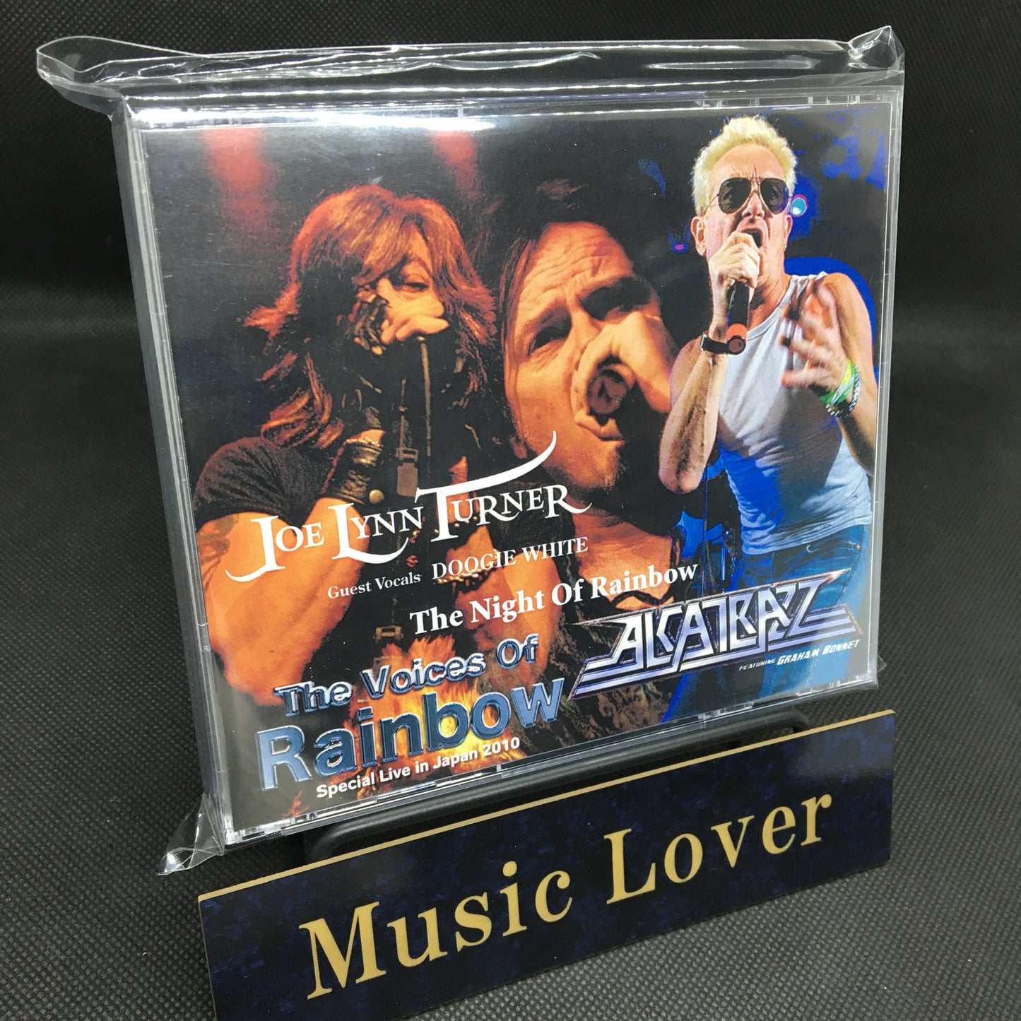 JOE LYNN TURNER Guest Vocals DOOGIE WHITE / ALCATRAZZ  / The Night Of Rainbow Special Live in Japan (4CDR)