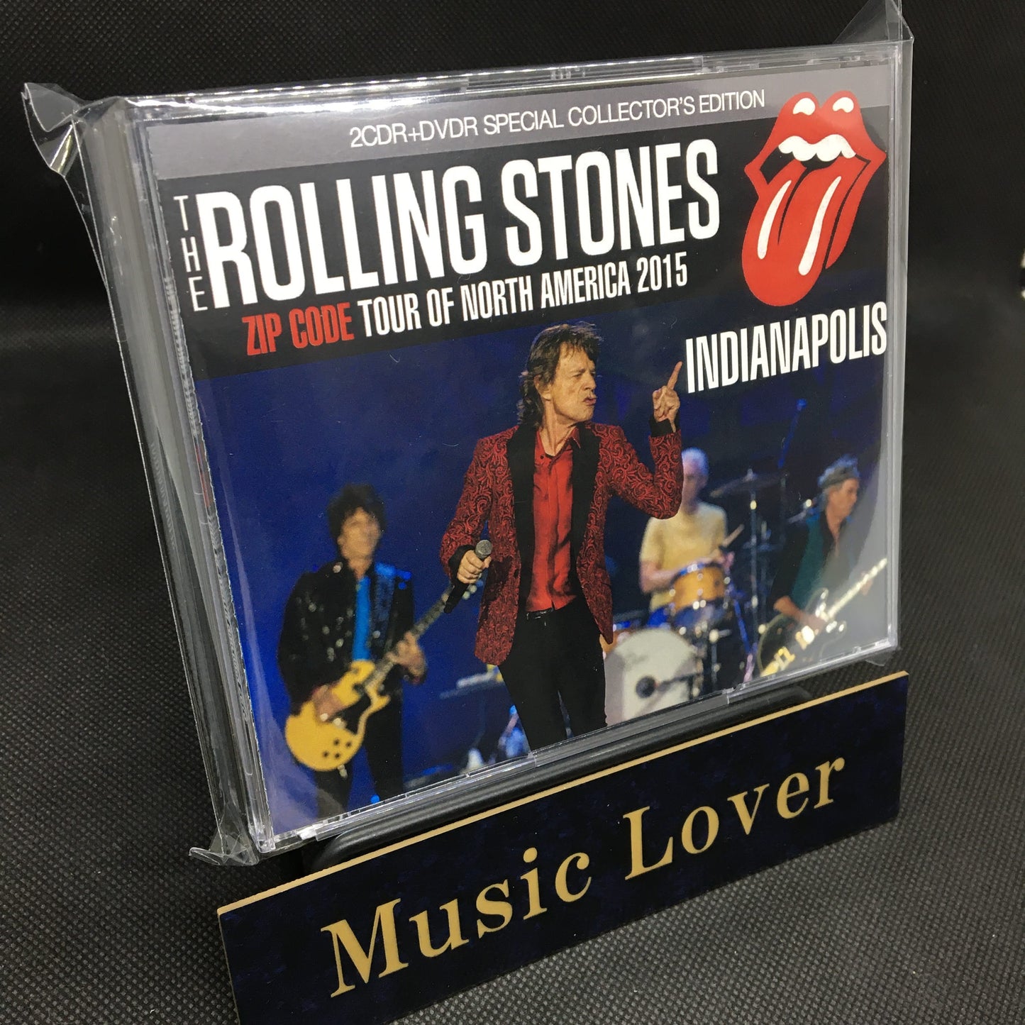THE ROLLING STONES / ZIP CODE TOUR OF NORTH AMERICA 2015 INDIANAPOLIS (2CDR+1DVDR)