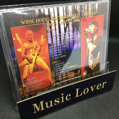 SCORPIONS / PURE INSTINCT IN GERMANY 1996 FM MASTER STEREO SOUNDBOARD (2CDR)