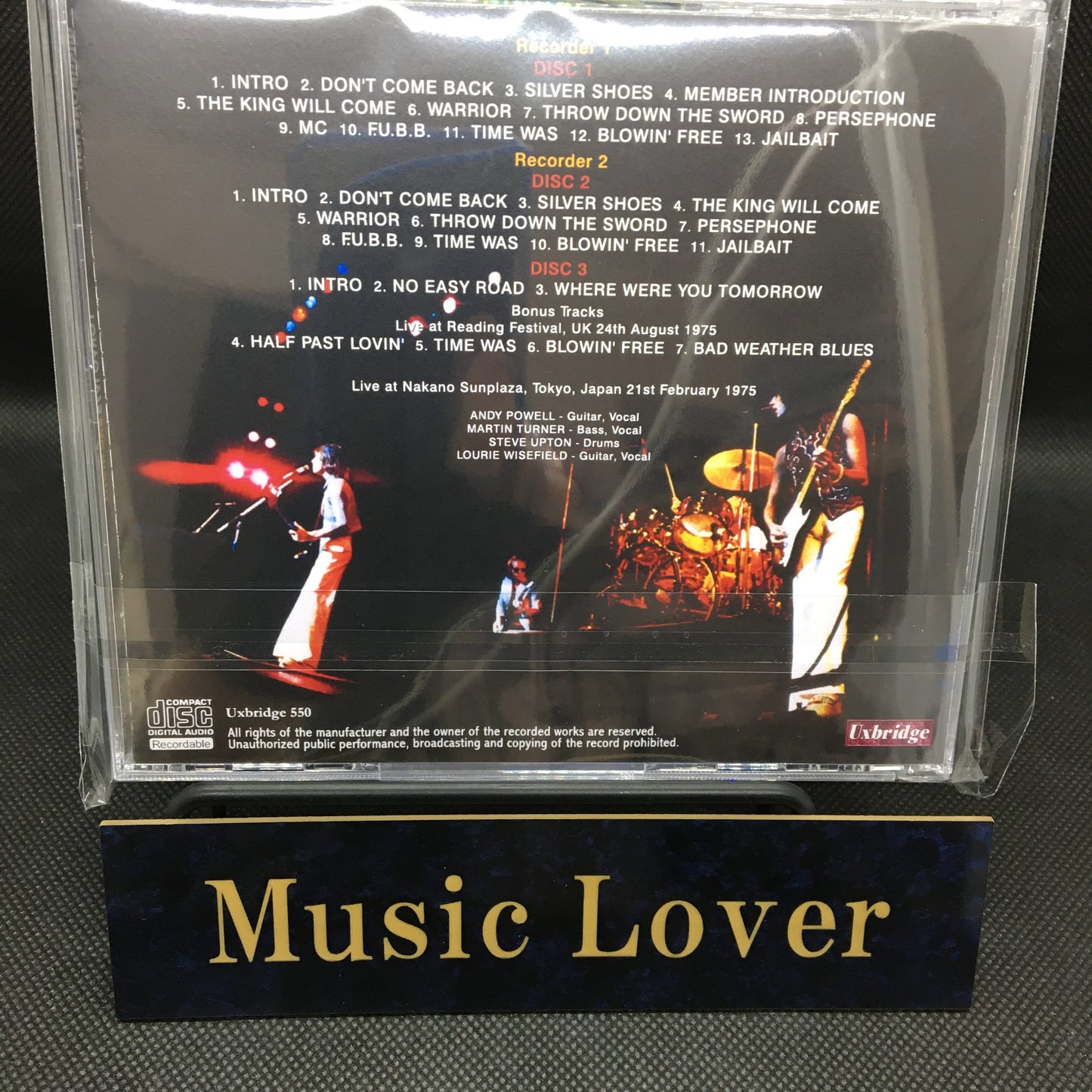 WISHBONE ASH / TOKYO 1975 2ND NIGHT (3CDR)
