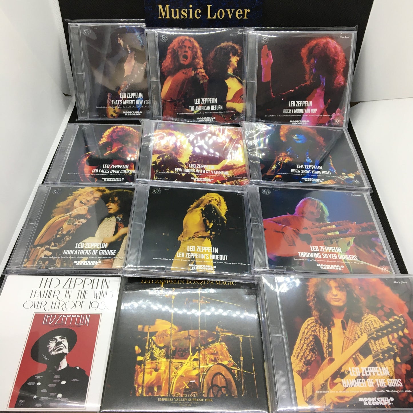Led Zeppelin / Young Persons Guide 11 Set (31CD) 1975-1977 US Tour Moonchild