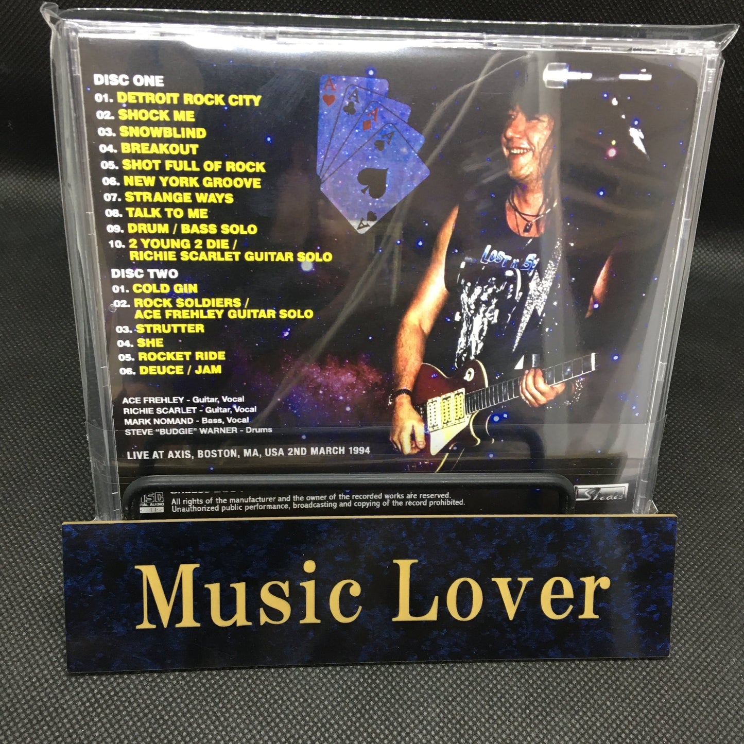 ACE FREHLEY / BOSTON 1994 (2CDR)