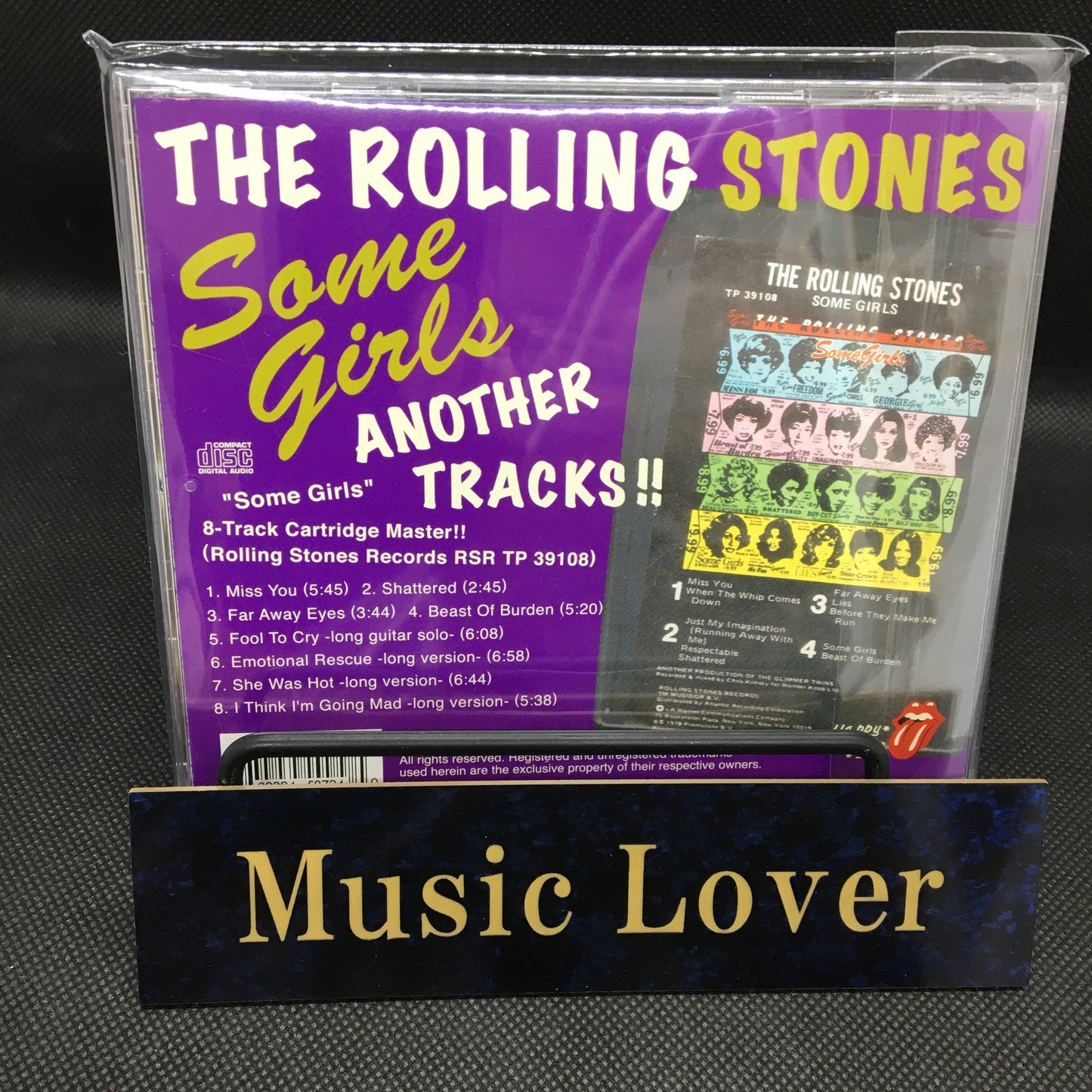 THE ROLLING STONES / SOME GIRLS ANOTHER TRACKS!! (1CD) 8-track cartridge master