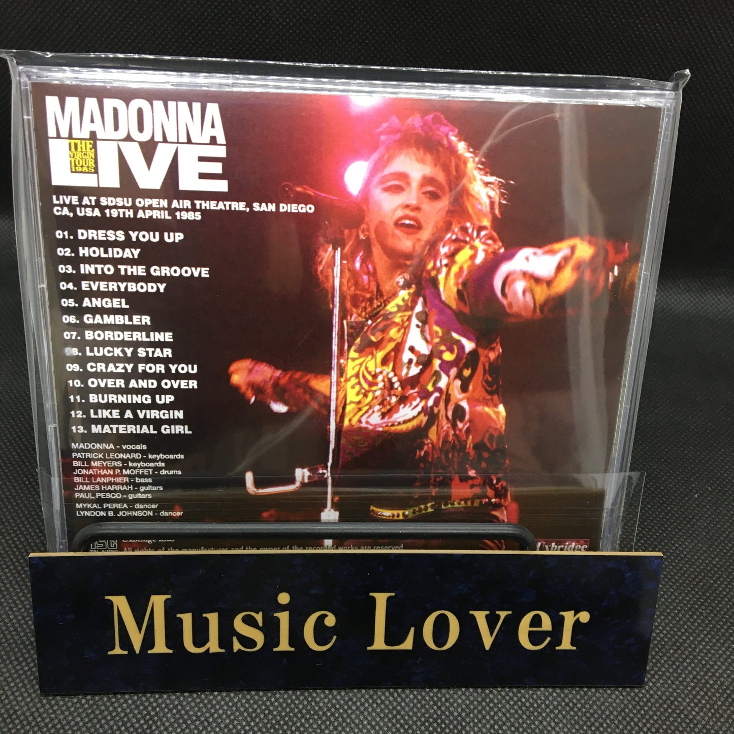 MADONNA / SAN DIEGO 1985 MARCO MOIR MASTER (1CDR)