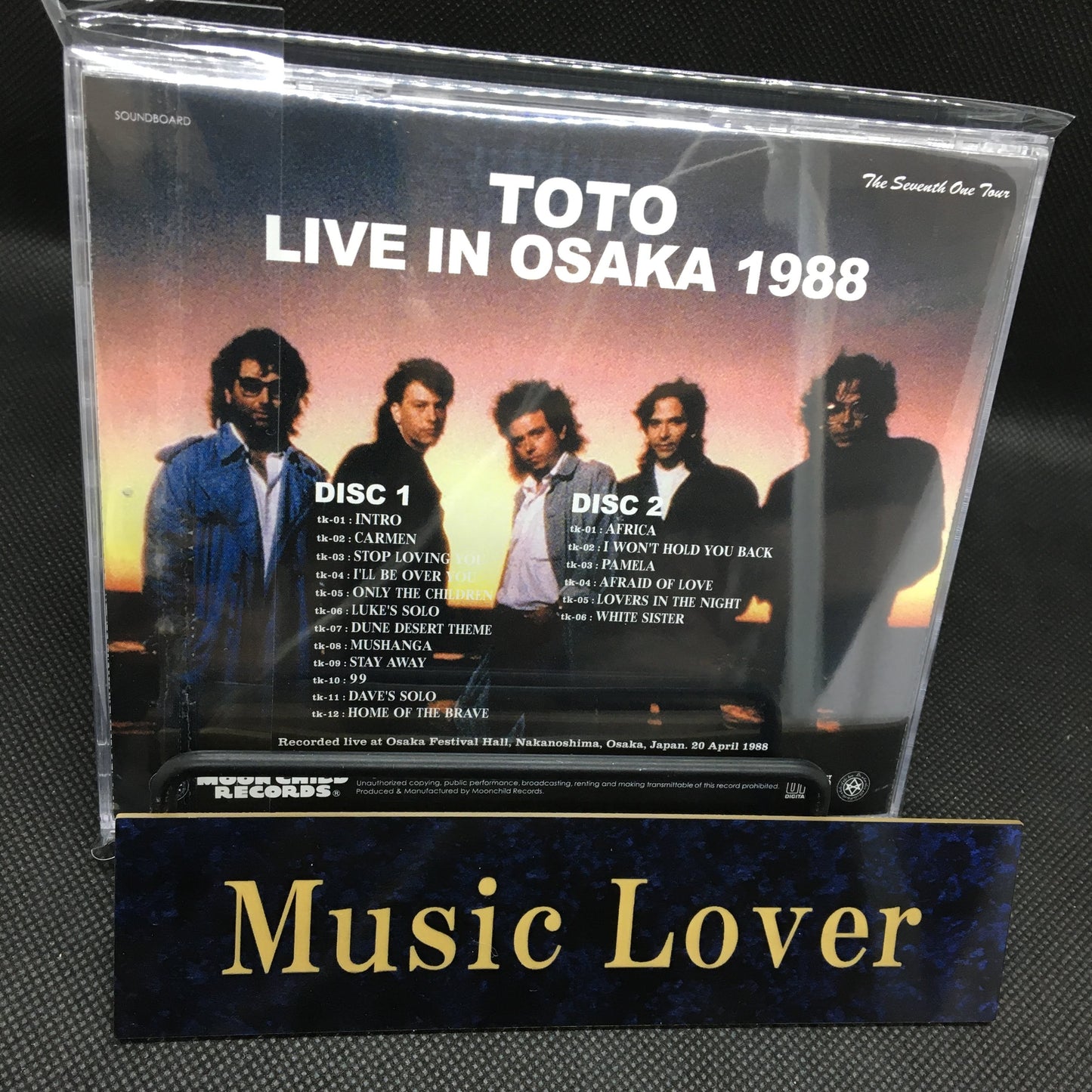 TOTO / LIVE IN OSAKA 1988 (2CD)