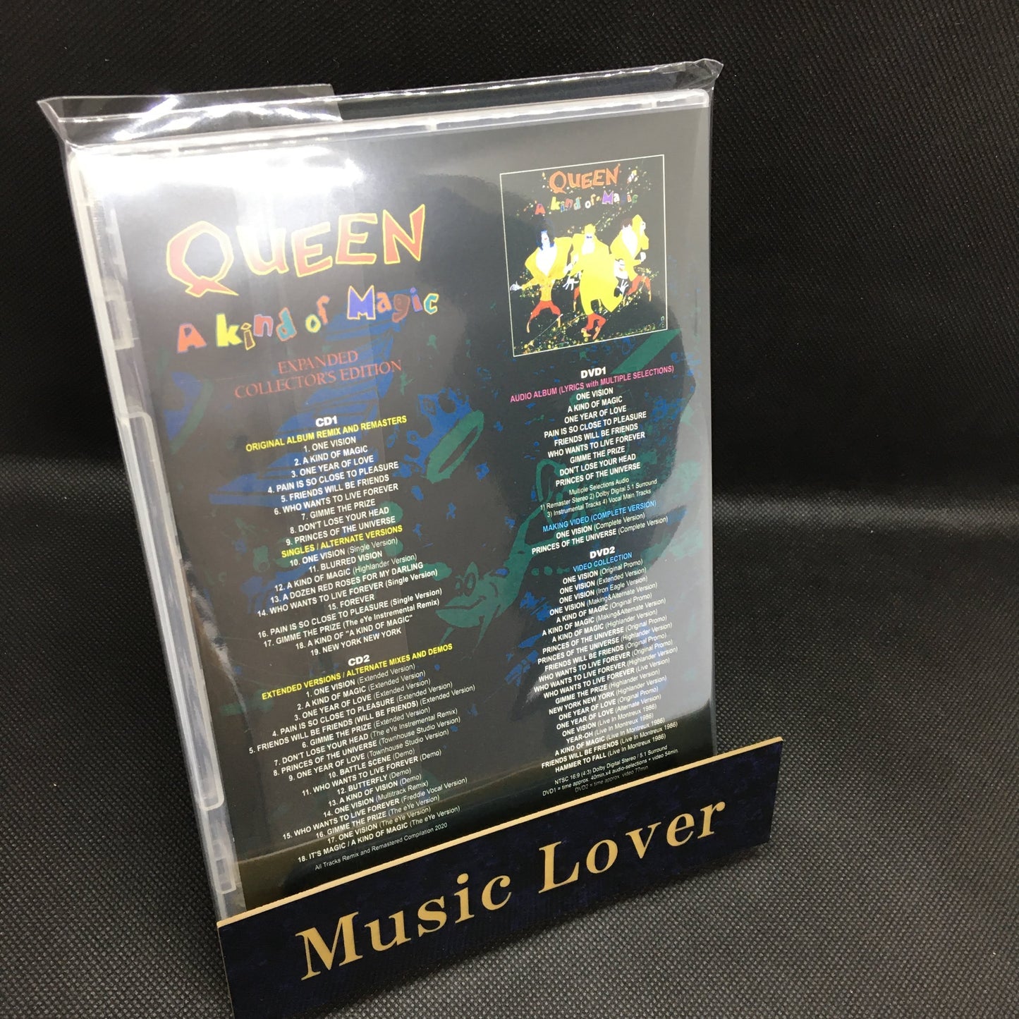 QUEEN / EXPANDED COLLECTOR'S EDITION Complete 22 Set (44CD+28DVD) Some R discs