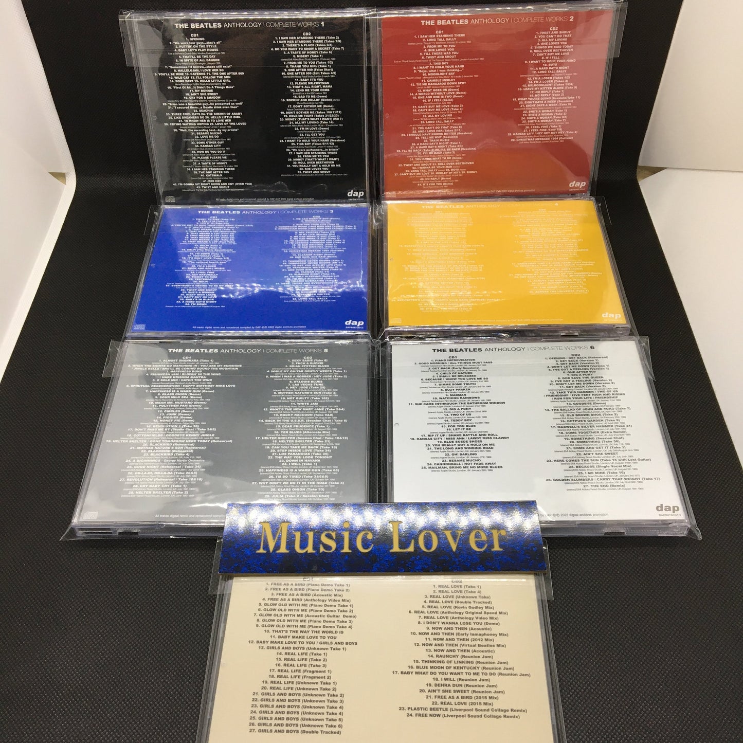 THE BEATLES / ANTHOLOGY COMPLETE WORKS 1 - 7 Complete set (14CD)