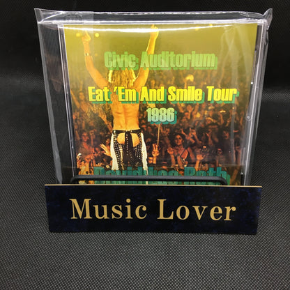 David Lee Roth with Steve Vai / Em And Smile Tour 86 (1CDR)