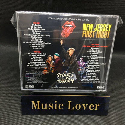 THE ROLLING STONES / NEW JERSEY FIRST NIGHT HACKNEY DAIMONDS TOUR 2024 (2CDR+1CDR)