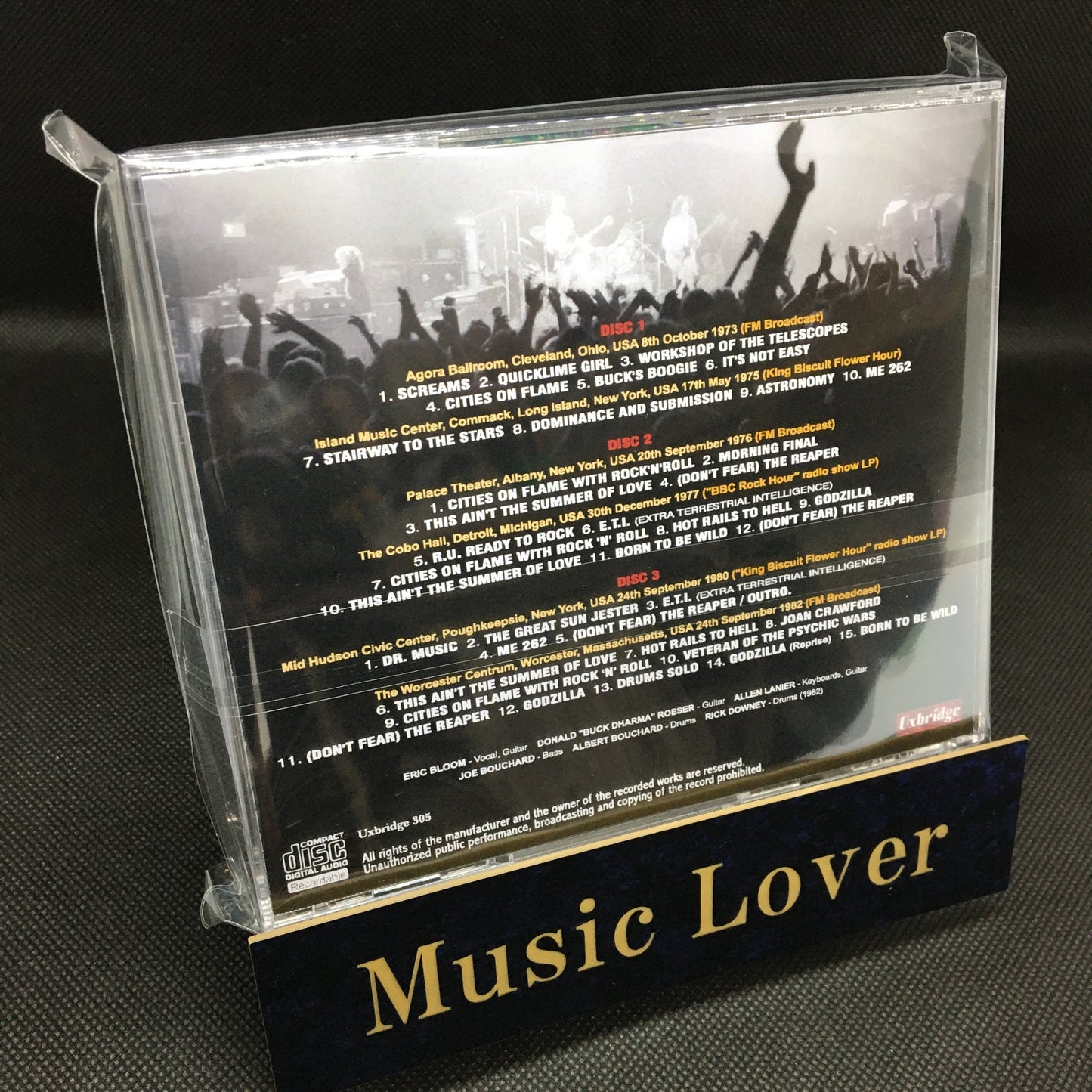 BLUE OYSTER CULT / SOUNDBOARD COLLECTION (3CDR)