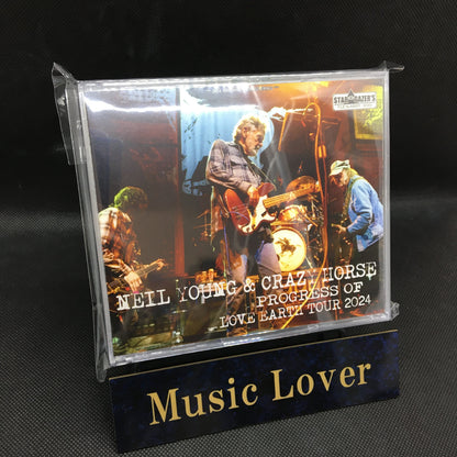 NEIL YOUNG & CRAZY HORSE / PROGRESS OF LOVE EARTH TOUR 2024 (3CDR)