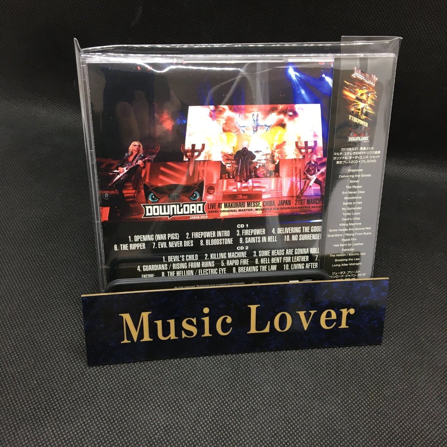 JUDAS PRIEST / DOWNLOAD JAPAN 2019 Definitive Edition (2CD＋1DVD)