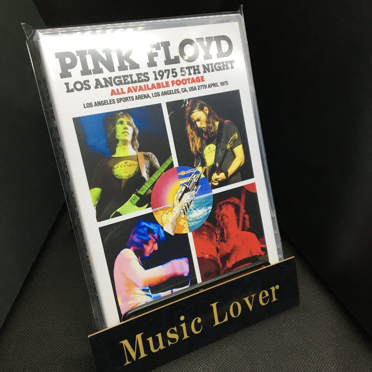 PINK FLOYD / LOS ANGELES 1975 5TH NIGHT ALL AVAILABLE FOOTAGE (1DVDR)