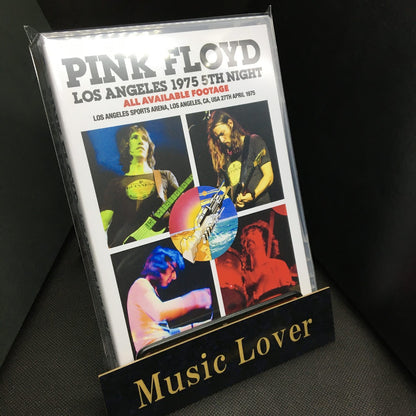 PINK FLOYD / LOS ANGELES 1975 5TH NIGHT ALL AVAILABLE FOOTAGE (1DVDR)