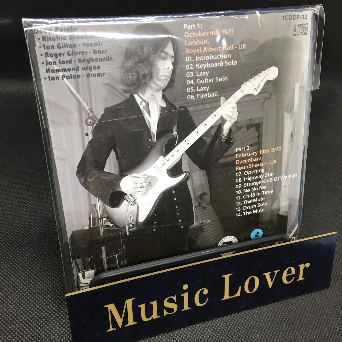 DEEP PURPLE / HUBZ AND GYALDEM (1CD)