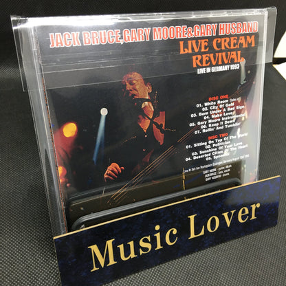 JACK BRUCE, GARY MOORE & GARY HUSBAND / LIVE CREAM REVIVAL (2CDR)