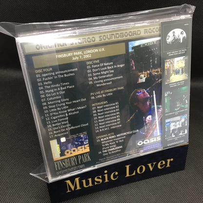 OASIS / 2002 FINSBURY PARK (5CD)