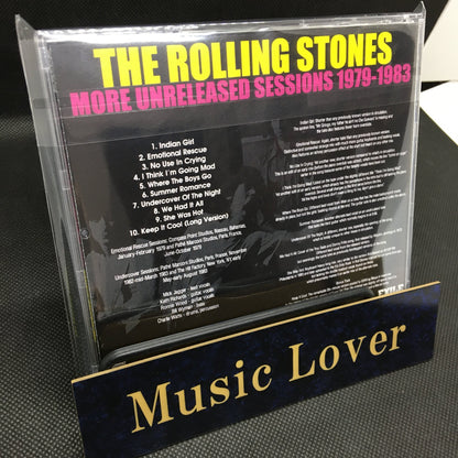 THE ROLLING STONES / MORE UNRELEASED SESSIONS 1979-1983 (1CDR)