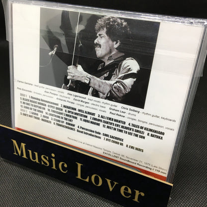 SANTANA / LATE SHOW AT DETROIT MASONIC TEMPLE 1979 (2CDR)