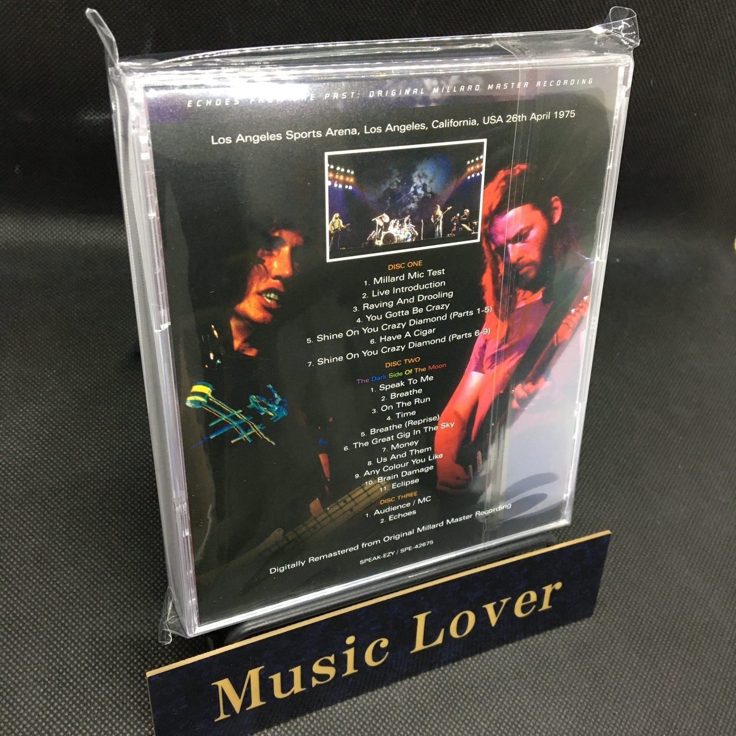 PINK FLOYD / ECHOES FROM THE PAST ORIGINAL MILLARD MASTER RECORDING (3CD)