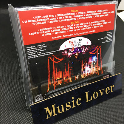 DAVID BOWIE / BERLIN 1987 STEREO SOUNDBOARD (2CDR)