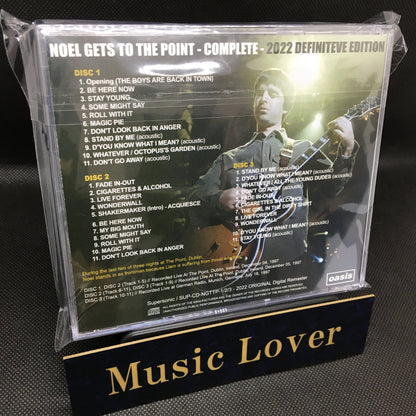 OASIS / NOEL GETS TO THE POINT COMPLETE 2022 DEFINITEVE EDITION (3CD)