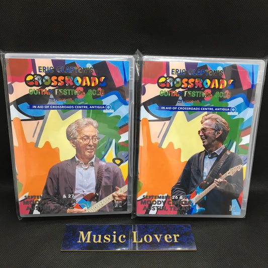ERIC CLAPTON / Crossroads Guitar Festival 2026 complete Moody Center (6DVDR)