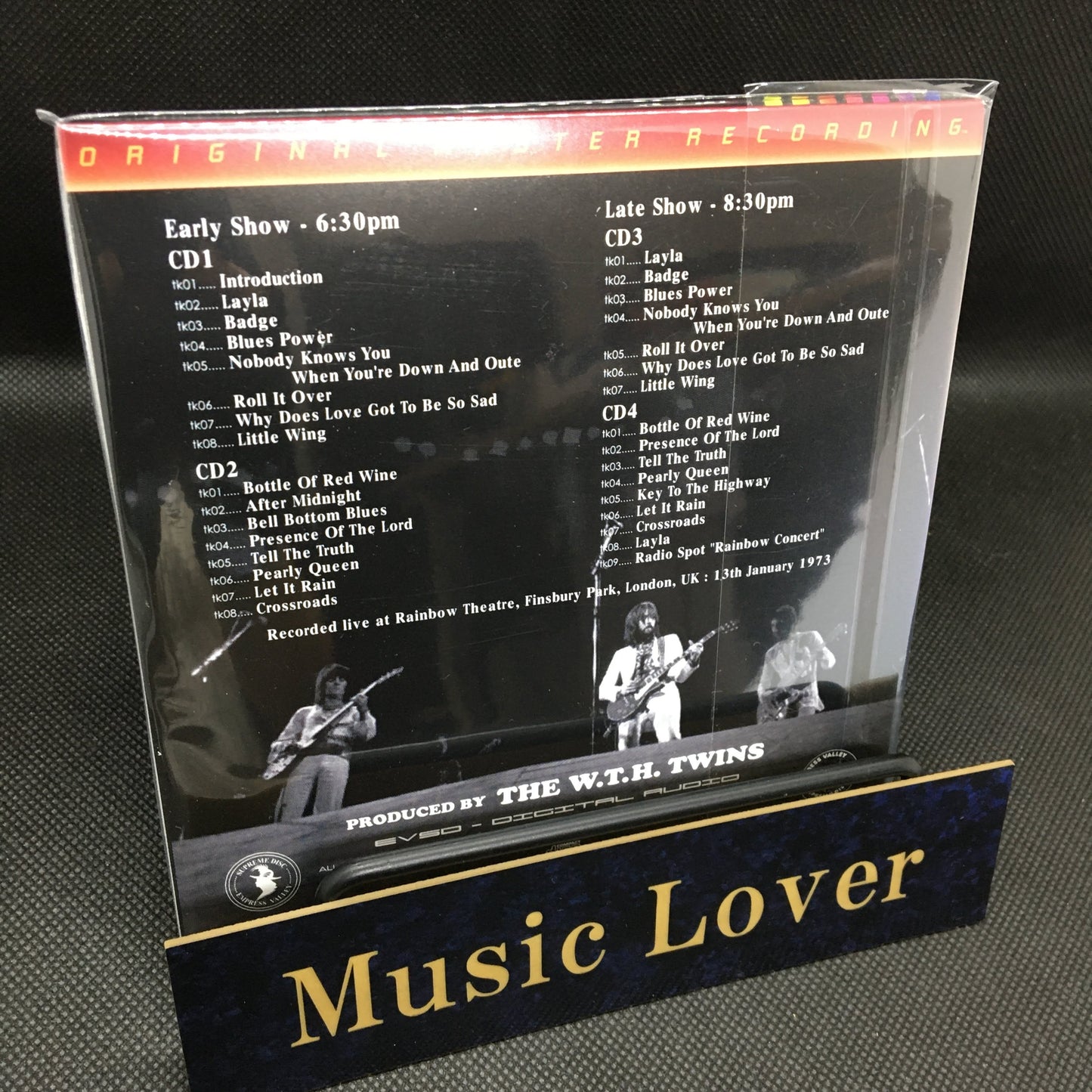 ERIC CLAPTON ＆ THE PALPITATIONS / RAINBOW CONCERT (4CD)