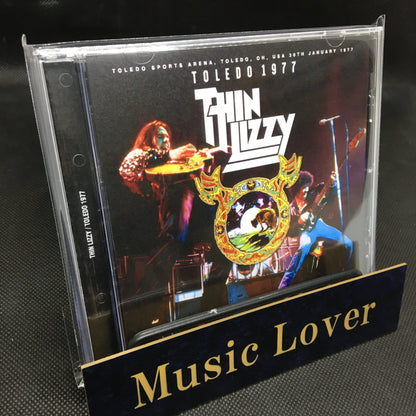 THIN LIZZY / TOLEDO 1977 (1CDR)