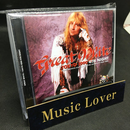 GREAT WHITE / TOKYO 1990 4TH NIGHT (2CDR+1DVDR)