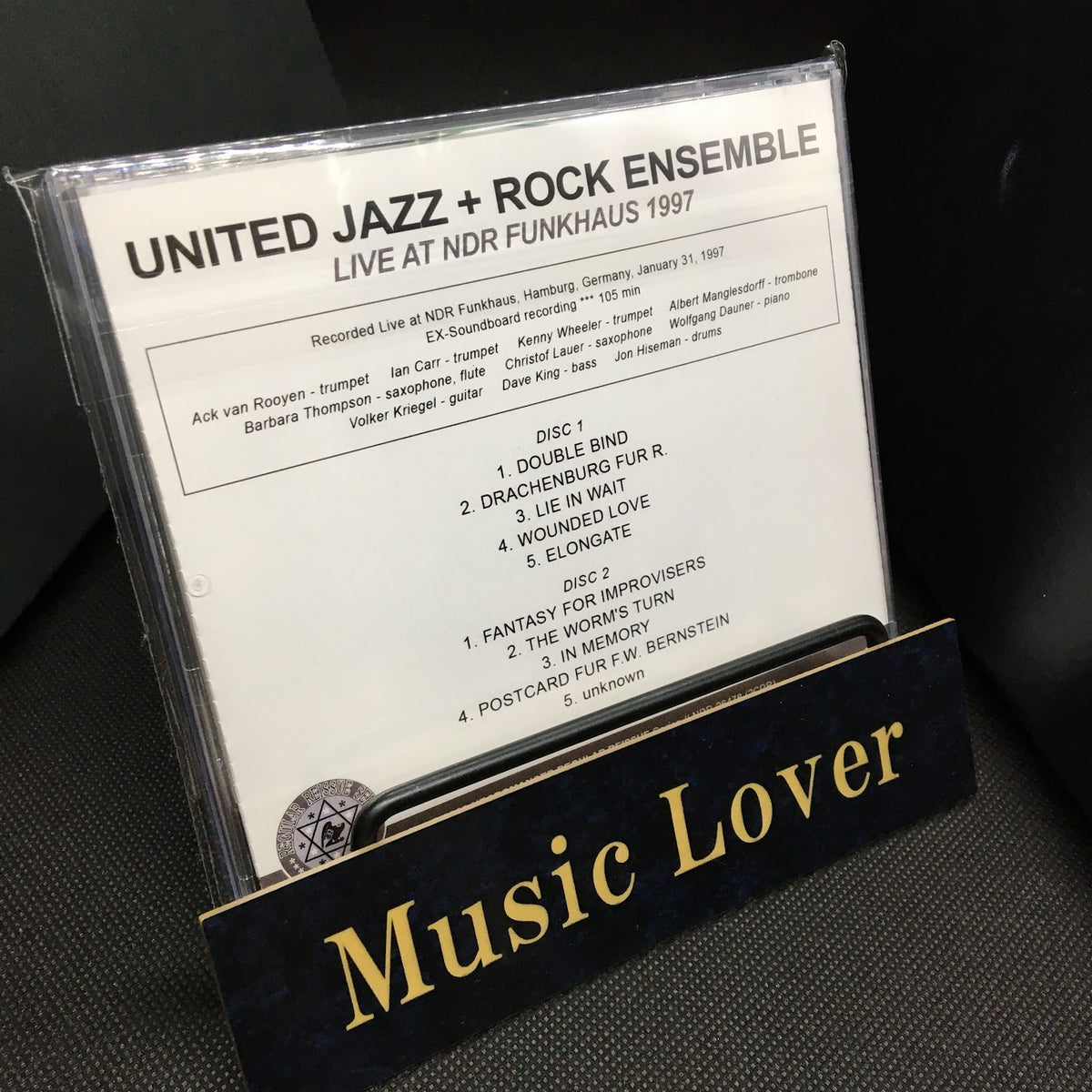UNITED JAZZ + ROCK ENSEMBLE / LIVE AT NDR FUNKHAUS 1997 (2CDR)