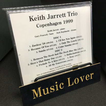 Keith Jarrett Trio / Copenhagen 1999 STEREO SOUNDBOARD (2CDR)