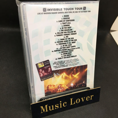 GENESIS / MADISON SQUARE GARDEN 1986 3RD NIGHT (1DVDR)