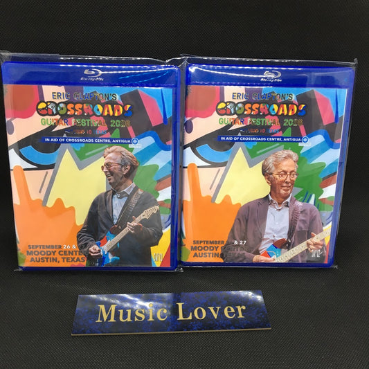 ERIC CLAPTON / Crossroads Guitar Festival 2026 complete Moody Center (6BDR)