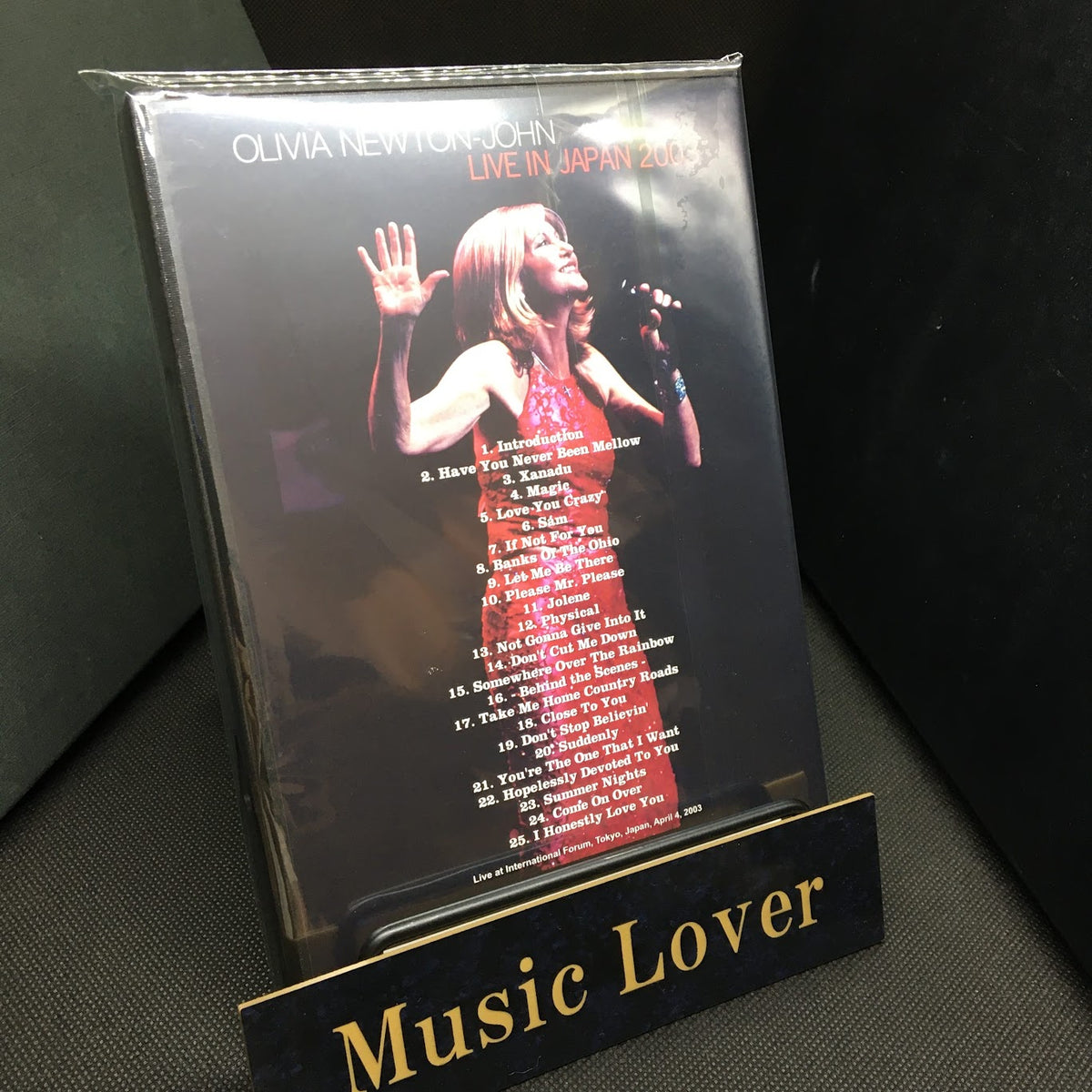 OLIVIA NEWTON-JOHN / LIVE IN JAPAN 2003 (1DVDR)