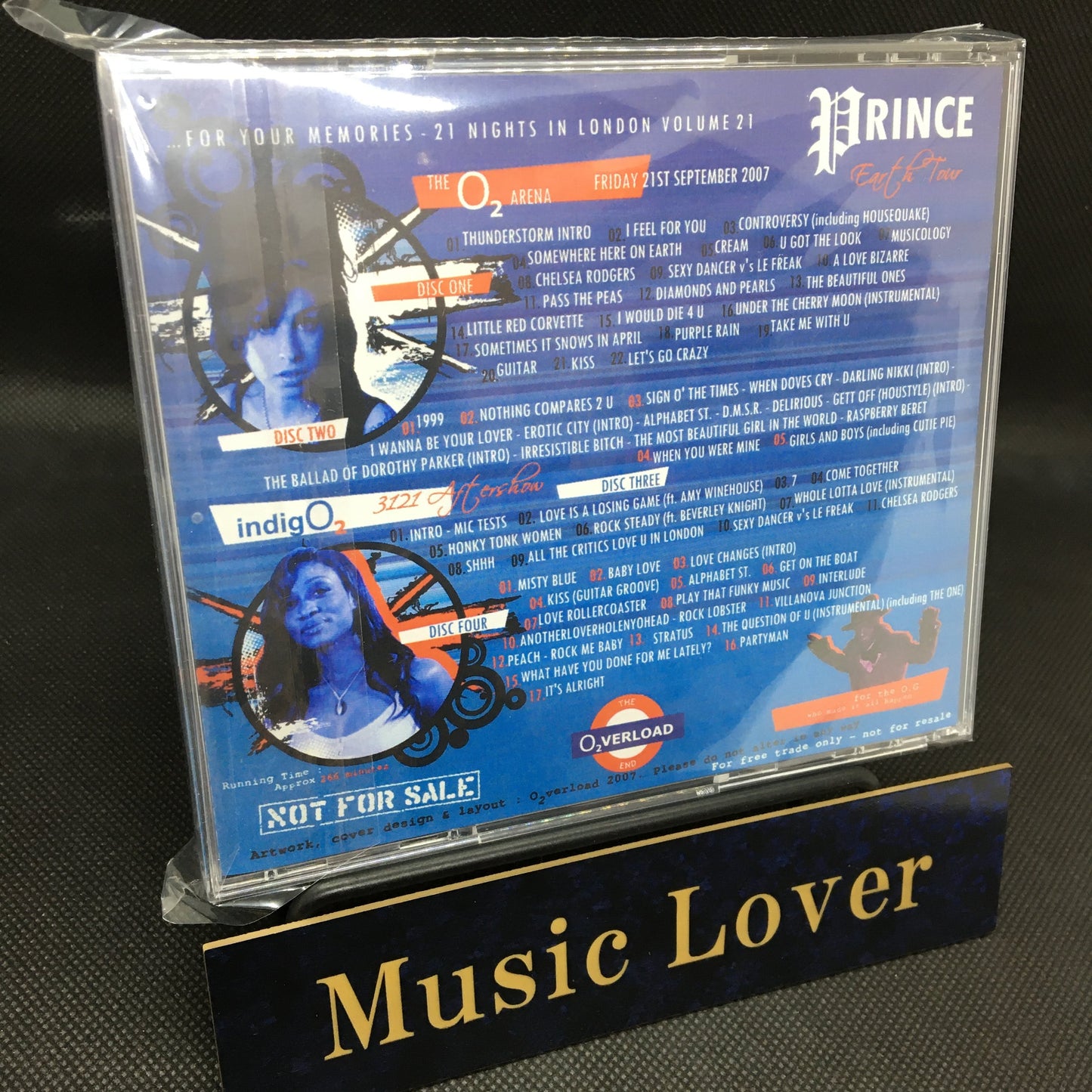 PRINCE / For Your Memories The 21 Sep 21-2007 (4CDR)