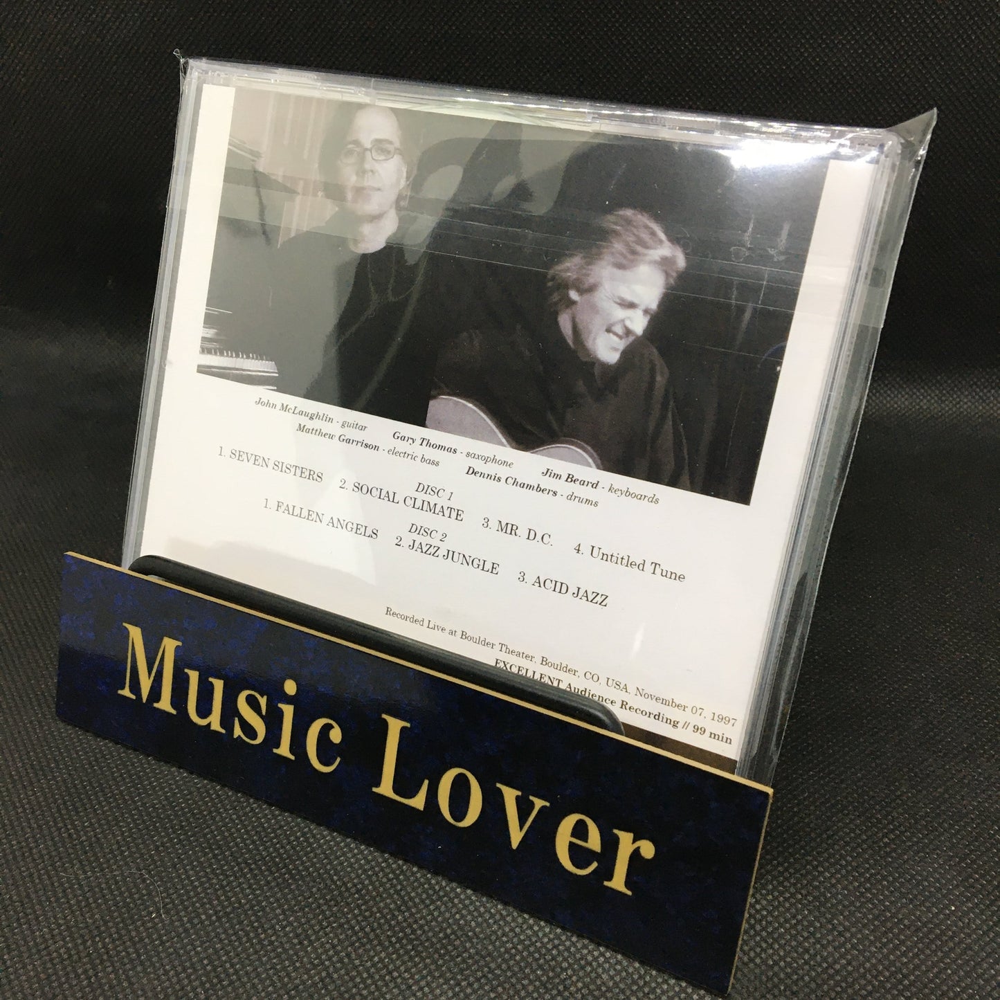 JOHN McLAUGHLIN & THE HEART OF THINGS / LIVE AT BOULDER THEATER 971107 (2CDR)